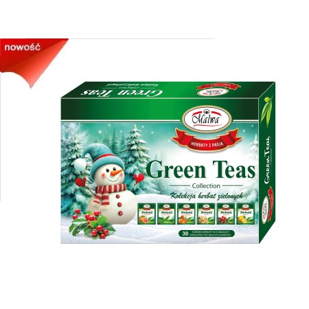 Celebration Green Teas Zestaw Świąteczny - 6 smaków x 5 sztuk po 2 g